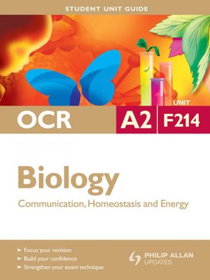 cover image of OCR A2 Biology, Unit F214